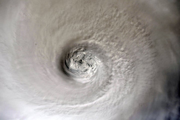 The eye of Hurricane Dorian is shown from the International Space Station orbiting more than 200 miles above the earth, as it churns in the north-western Caribbean nearing the United States mainland in this photo taken September 2, 2019. Picture taken September 2, 2019. Christina Koch/NASA/Handout via REUTERS