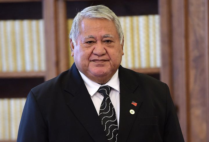 Prime Minister of the Independent State of Samoa Tuilaepa Lupesoliai Sailele Malielegaoi