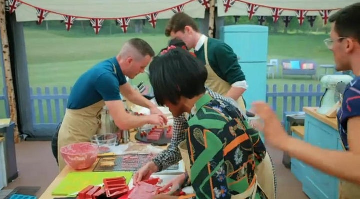 Priya received help from her fellow bakers in the Signature Challenge