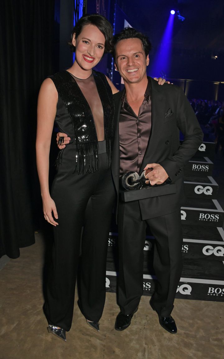 Phoebe and Andrew at the GQ Men Of The Year Awards 