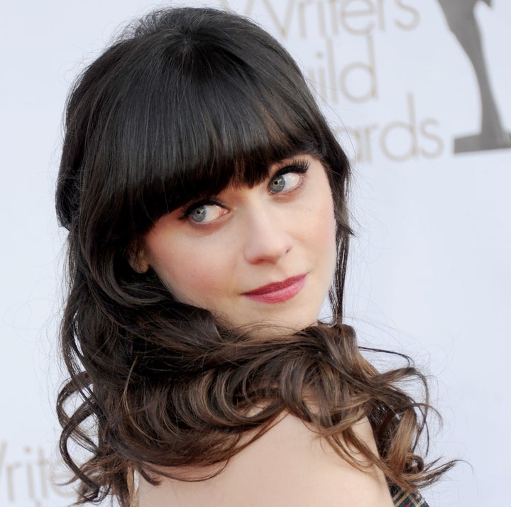 Zooey Deschanel embodies the manic pixie girl persona to a T.