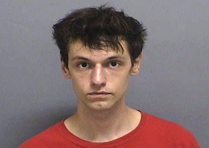 This booking photo released by the Westerly, R.I., Police Department shows Richard Joseph McEwan, of Milford, N.J., arrested