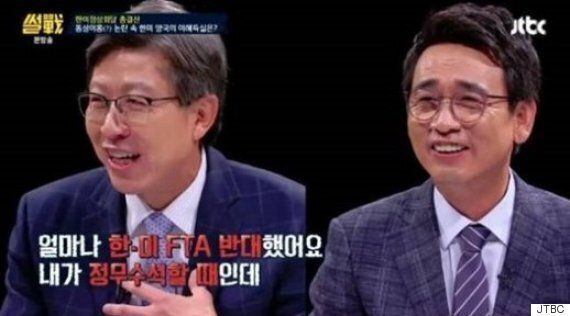 '썰전' 새 멤버 박형준에 대한 유시민의