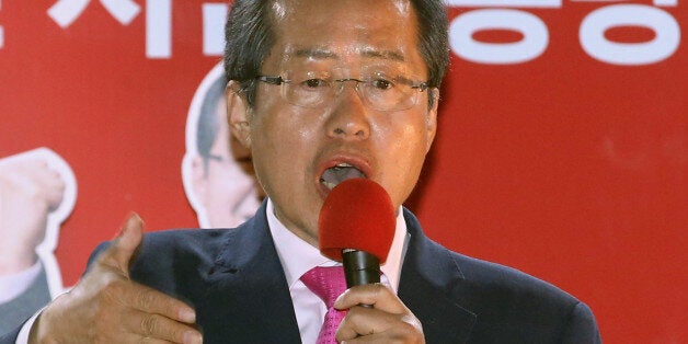 홍준표가 '한국당 당권 도전'을 시사하며 한