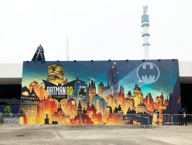 Até dezembro, Batman 80 fica em cartaz no Memorial da América Latina, na Barra Funda, zona oeste de São