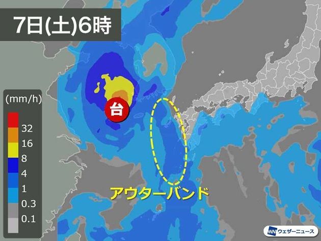 台風13号 進路から離れていても大雨に警戒 ハフポスト