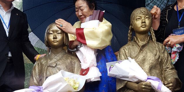 중국에 첫 위안부 역사박물관과 소녀상이