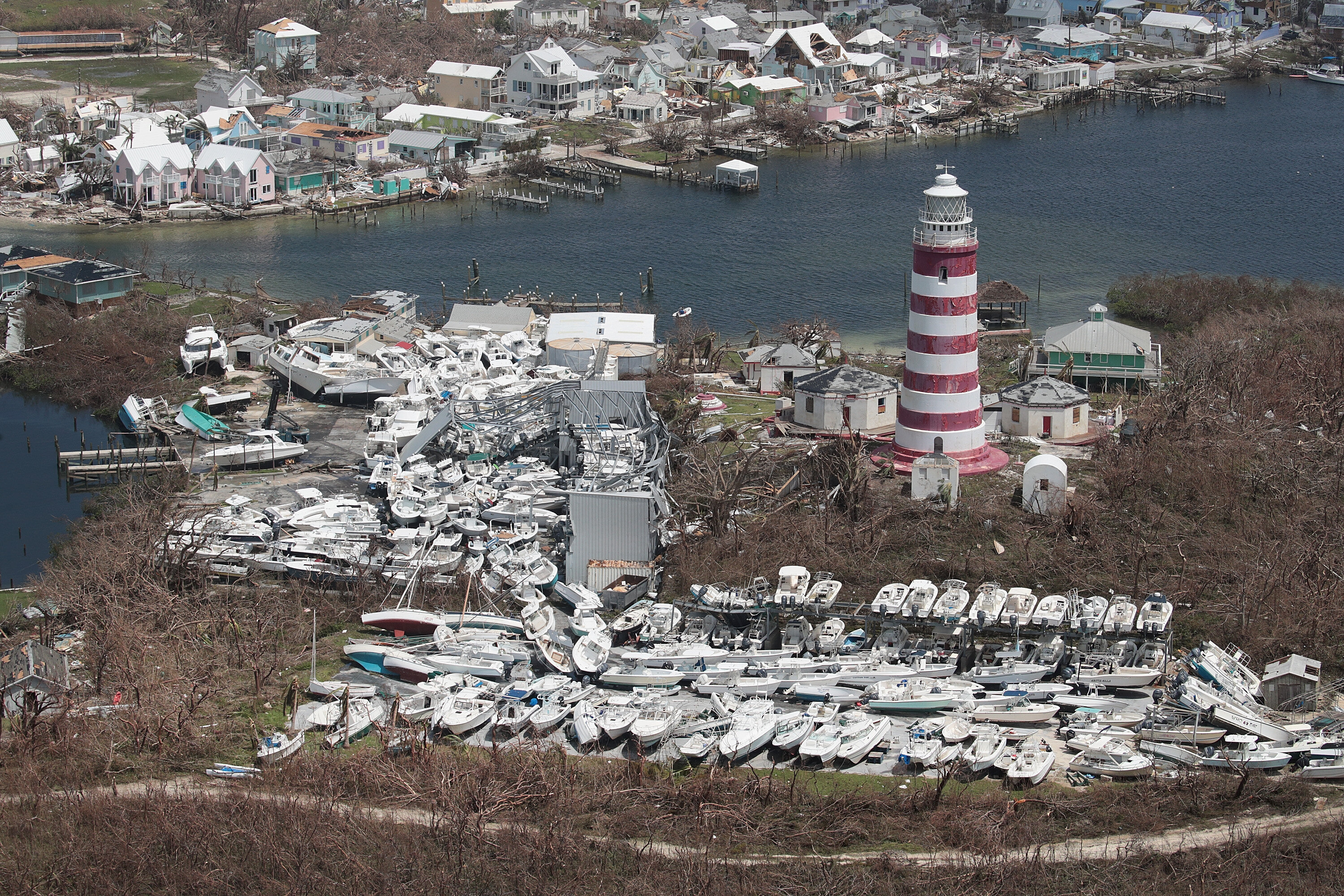 Dramatic Images Show Hurricane Dorian Destruction From Above | HuffPost ...