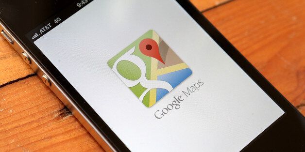 구글이 이번에는 한국 지도를 얻을 수