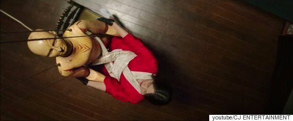 영화 ‘아가씨'의 해외용 예고편도