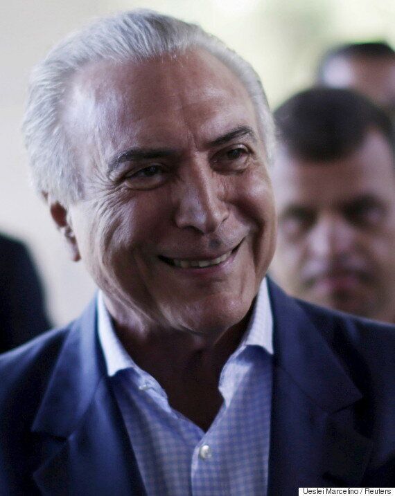 '직무 정지' 브라질 대통령이 집무실 떠나는