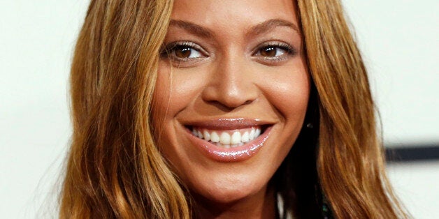 Singer Beyonce arrives at the 57th annual Grammy Awards in Los Angeles, California February 8, 2015....