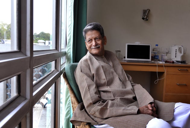 Kiran Nagarkar at India International Centre on March 14, 2015 in New