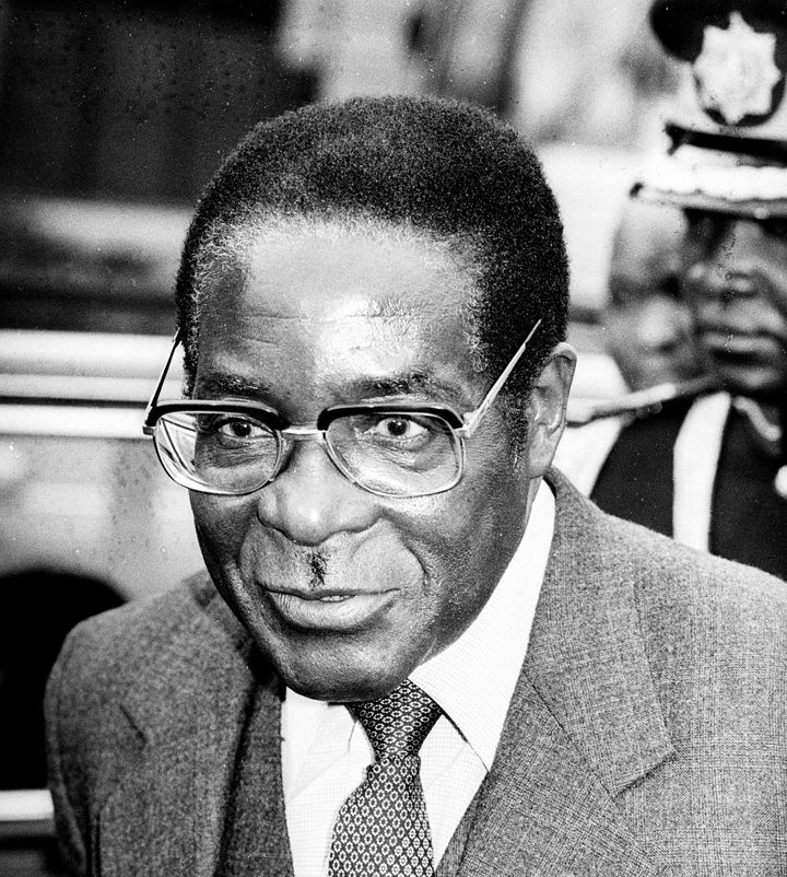 <strong>Robert Mugabe in 1986 </strong>