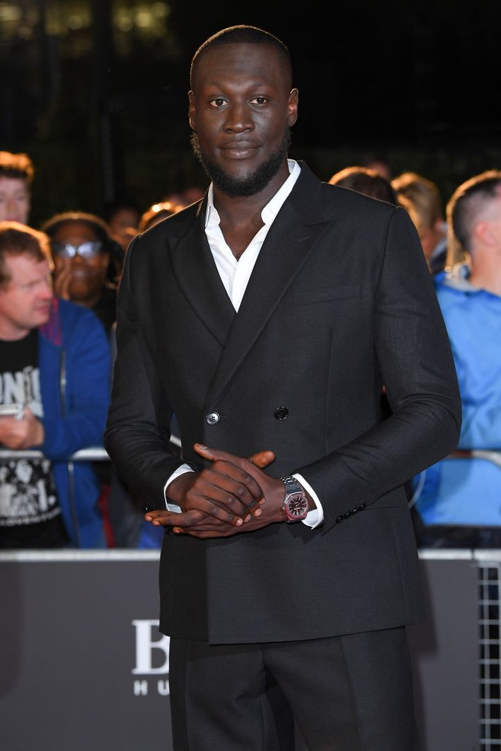 Stormzy at the GQ Men Of The Year Awards