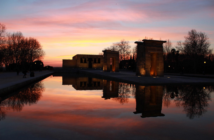Atardecer en Madrid