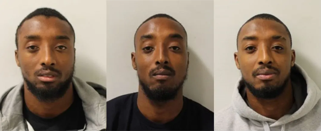 Smirking Identical Triplets Jailed Over Uzi Sub-Machine Gun Plot