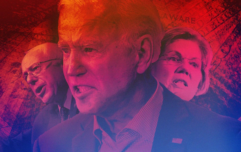 Joe Biden's economic vision for Delaware and America is under attack from his progressive opponents Elizabeth Warren and Bern