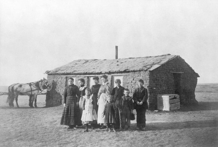 In frontier towns, residents often built schoolhouses out of whatever they could find. Students might find themselves learning in log cabins or abandoned buildings, according to the PBS documentary "Frontier House, Frontier Life."