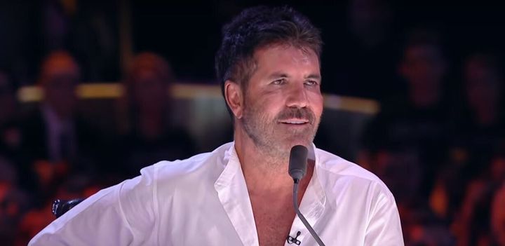 Simon Cowell was emotional at the girls' performance