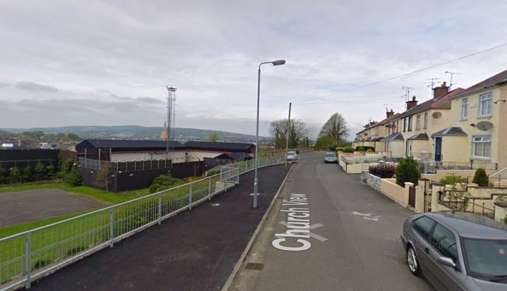 A street view of Church View, Strabane 