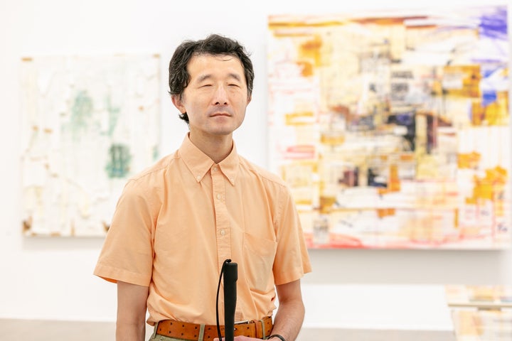 『大竹伸朗 ビル景 1978-2019』にて 白鳥建二さん