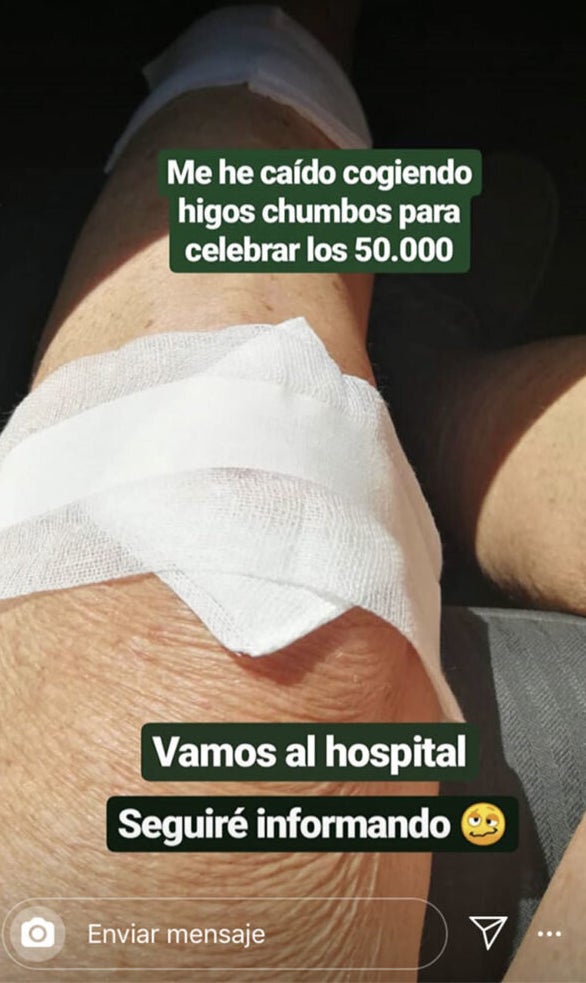 Captura de pantalla de Instagram Stories de Mercedes Milá.