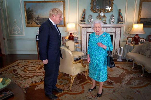 La Reine Elizabeth et Boris