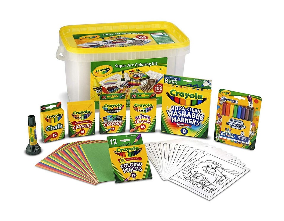 Crayola Colossal Creativity Tub, 90 Pieces