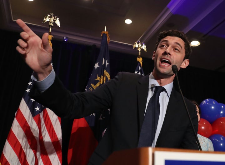 Democrat Jon Ossoff delivered a concession speech in Atlanta after returns showed him losing the special election for Georgia
