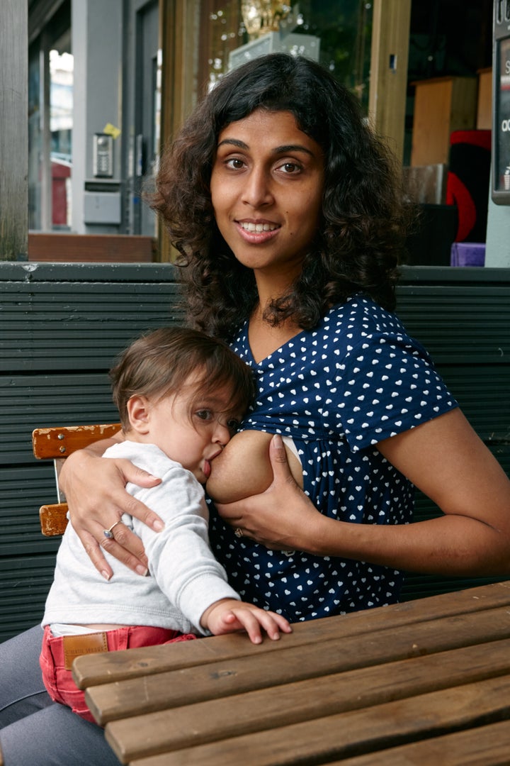 "Part of my Breastfeeding in Public Project."