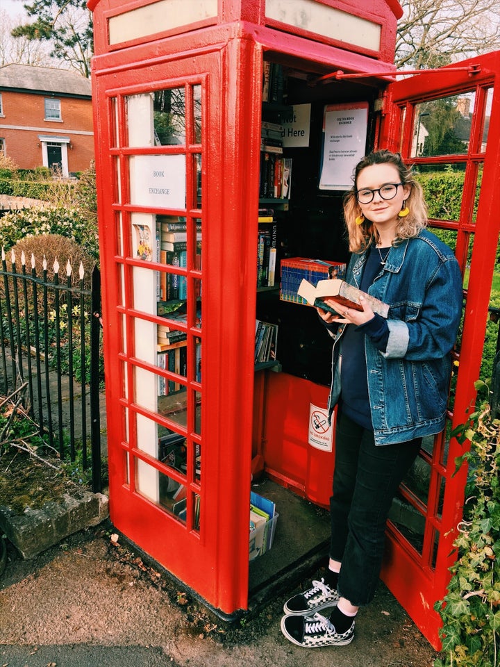 "The cutest book exchange award goes to this phone box in Colton, Staffordshire."