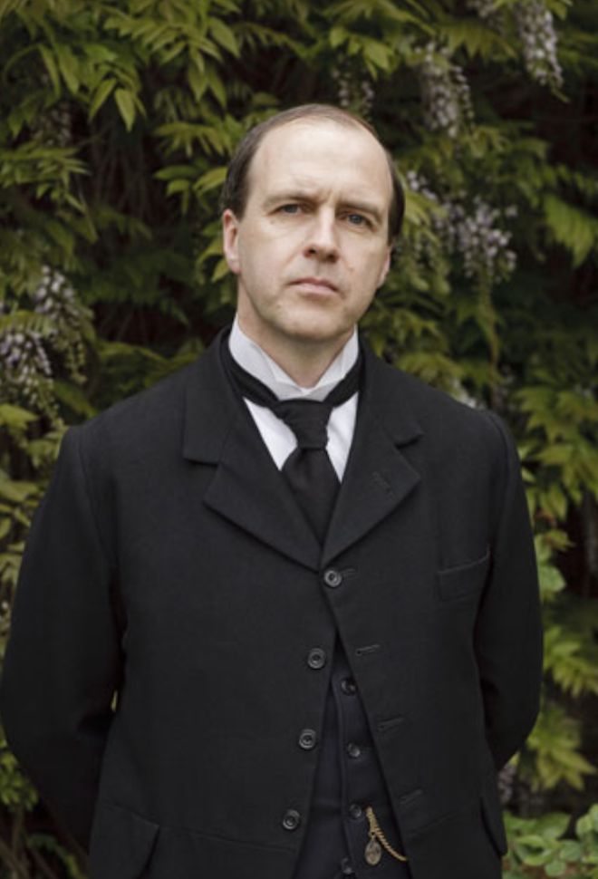 Kevin in character as Molesley during Downton's original run on ITV