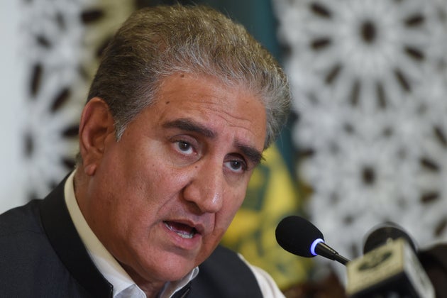 Pakistan's Foreign Minister Shah Mahmood Qureshi in a file