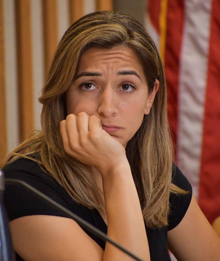 "I have to show my emotions so the public understands where I fall on certain issues," Gabriela López said.