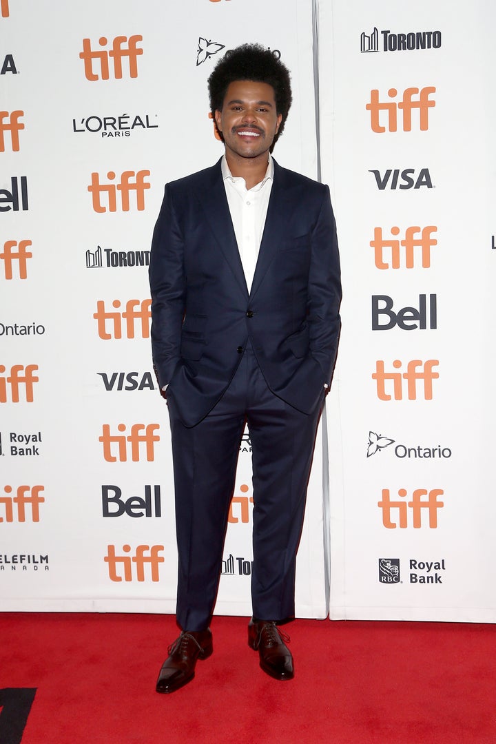The Weeknd attends the "Uncut Gems" premiere during the 2019 Toronto International Film Festival on Sept. 9 in Toronto.