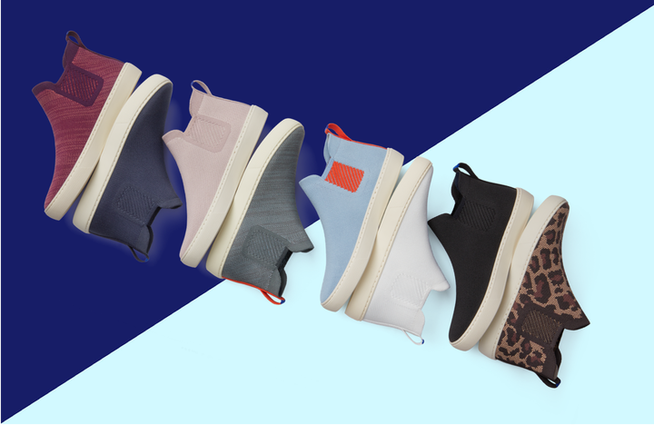 Rothy's new Chelsea boot comes in eight colors. 