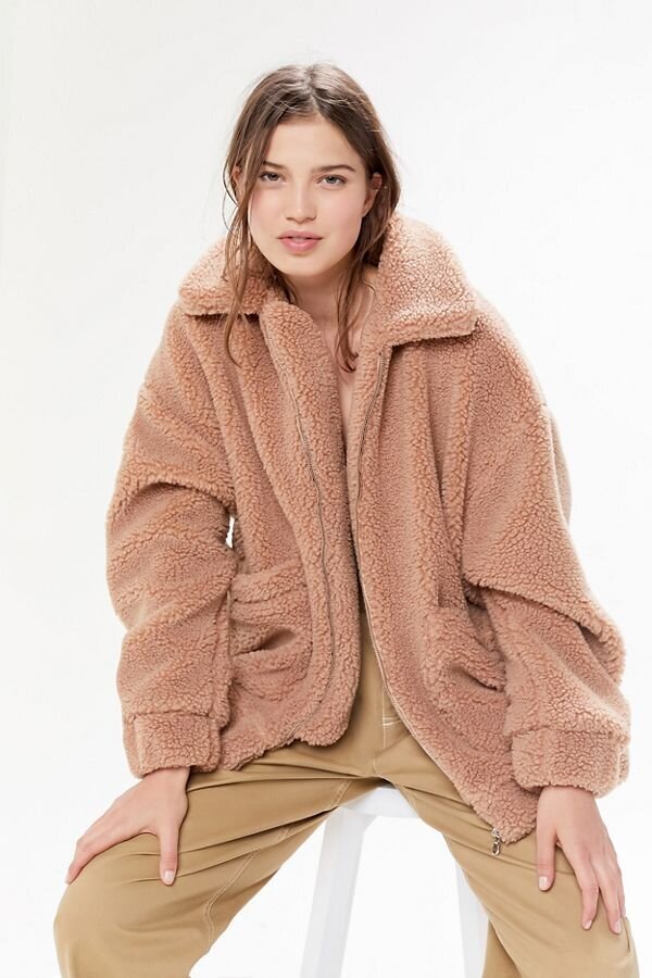 teddy coat trend 2019