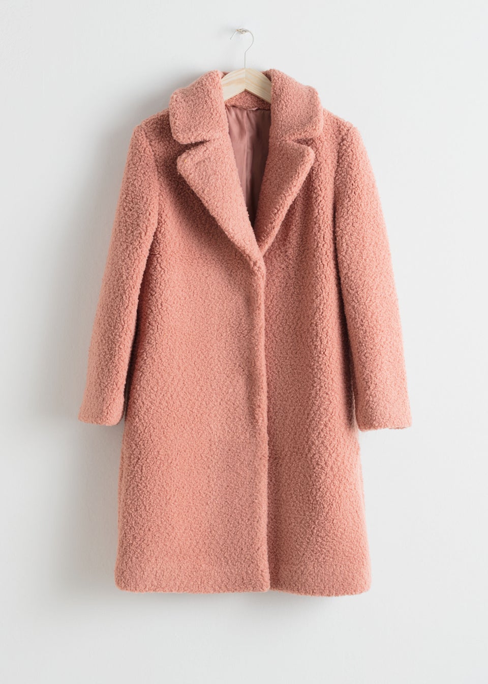 Faux Shearling Teddy Coat