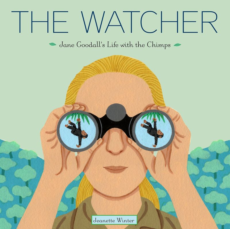 This picture book biography traces Jane Goodall's life from her childhood in the UK to her years studying chimpanzees in Tanzania. (Available here)