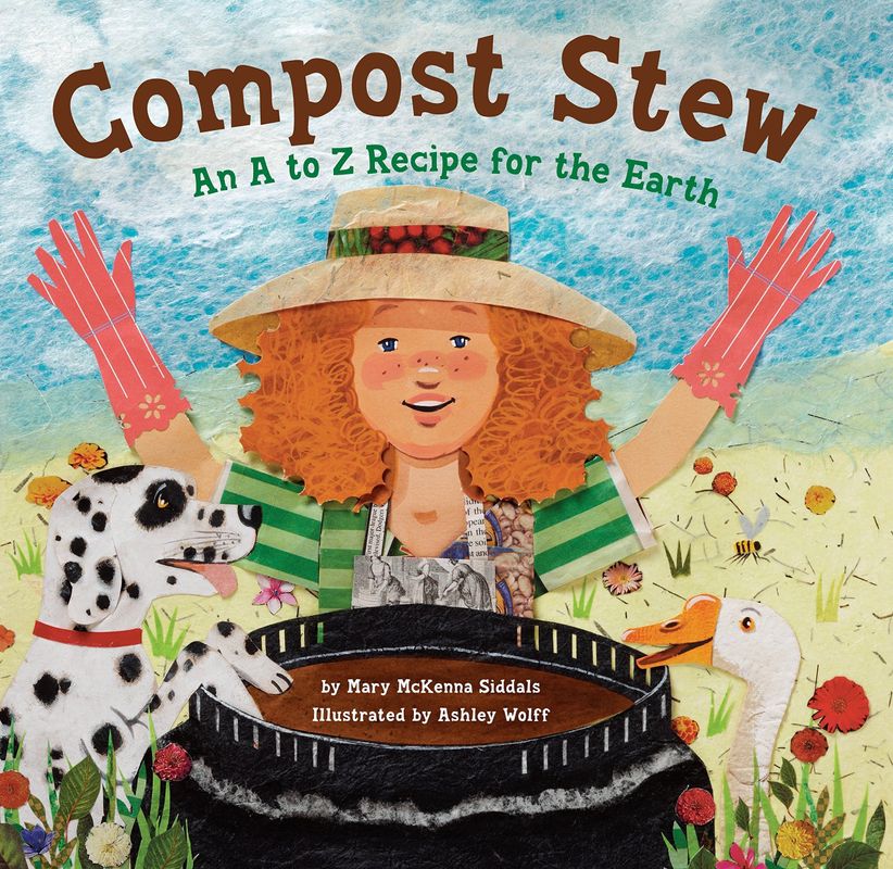 This alphabet book offers a child-friendly explanation of composting. (Available here)