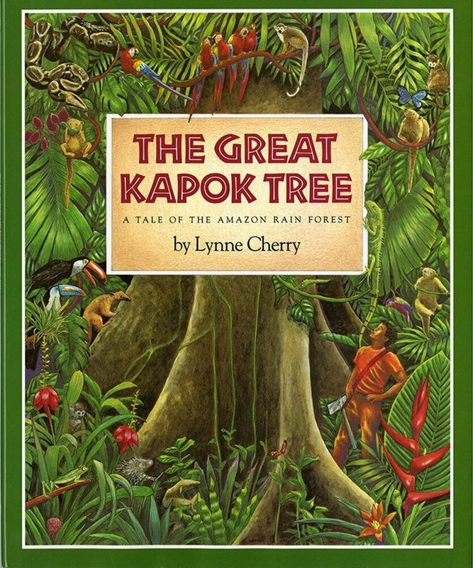 Set in the Amazon rainforest, "The Great Kapok Tree" emphasises the importance of trees to the health of the environment. (Available here)