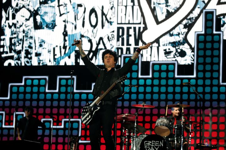 Le chanteur de Green Day, Billie Joe Armstrong, lors du Global Citizens Festival 2017 à Central Park, New York.