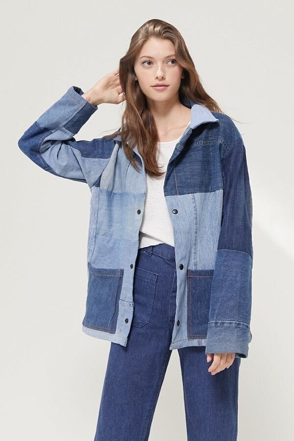 Coloured jean jacket, Contemporaine, Women's Denim Jackets Fall/Winter  2019