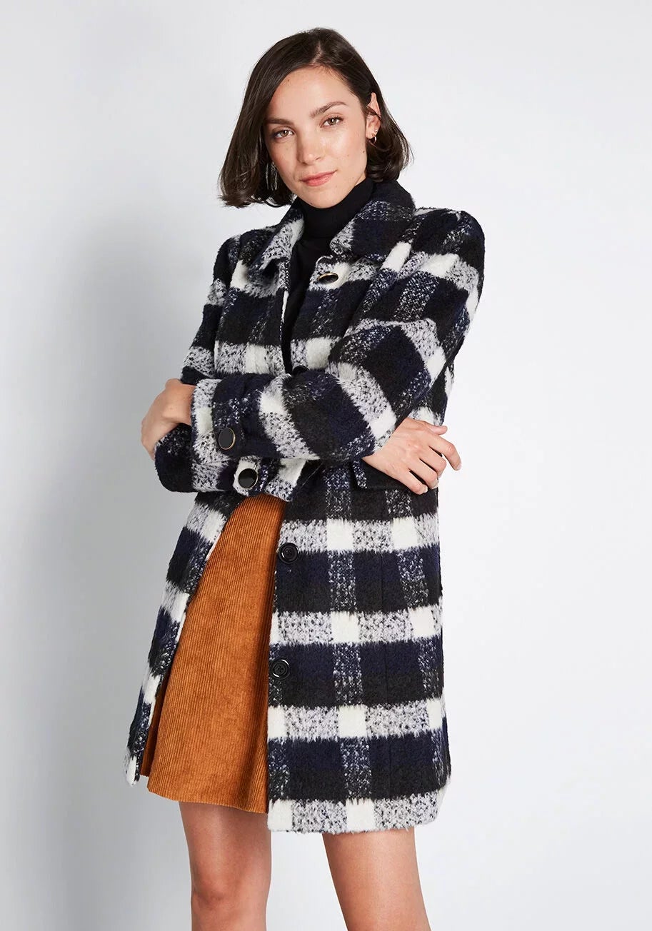 15 Gorgeous Plaid Coats For Fall That Make A Statement