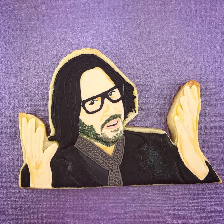 Yes, Keanu Reeves is just as attractive as a cookie. 