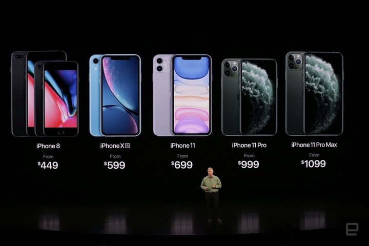 iPhone 11、11 Pro、11 Pro Maxの発表にあわせ、iPhone XRとiPhone 8の値下げが発表された。