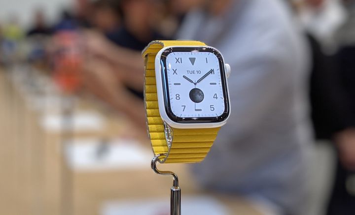 The new 5th Generation Apple Watch.