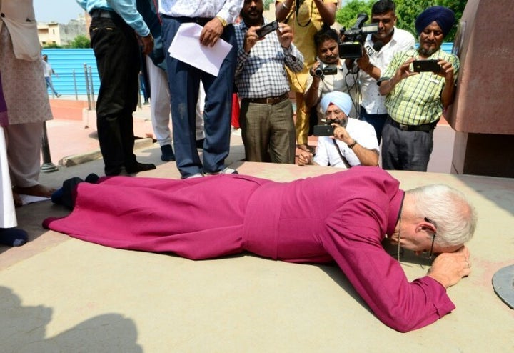 Archbishop of Canterbury Justin Welby paid tribute to the hundreds of people killed at Amritsar in 1919