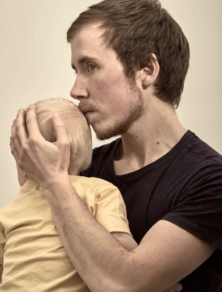 Freddy McConnell and son, photographed by Manuel Vasquez.